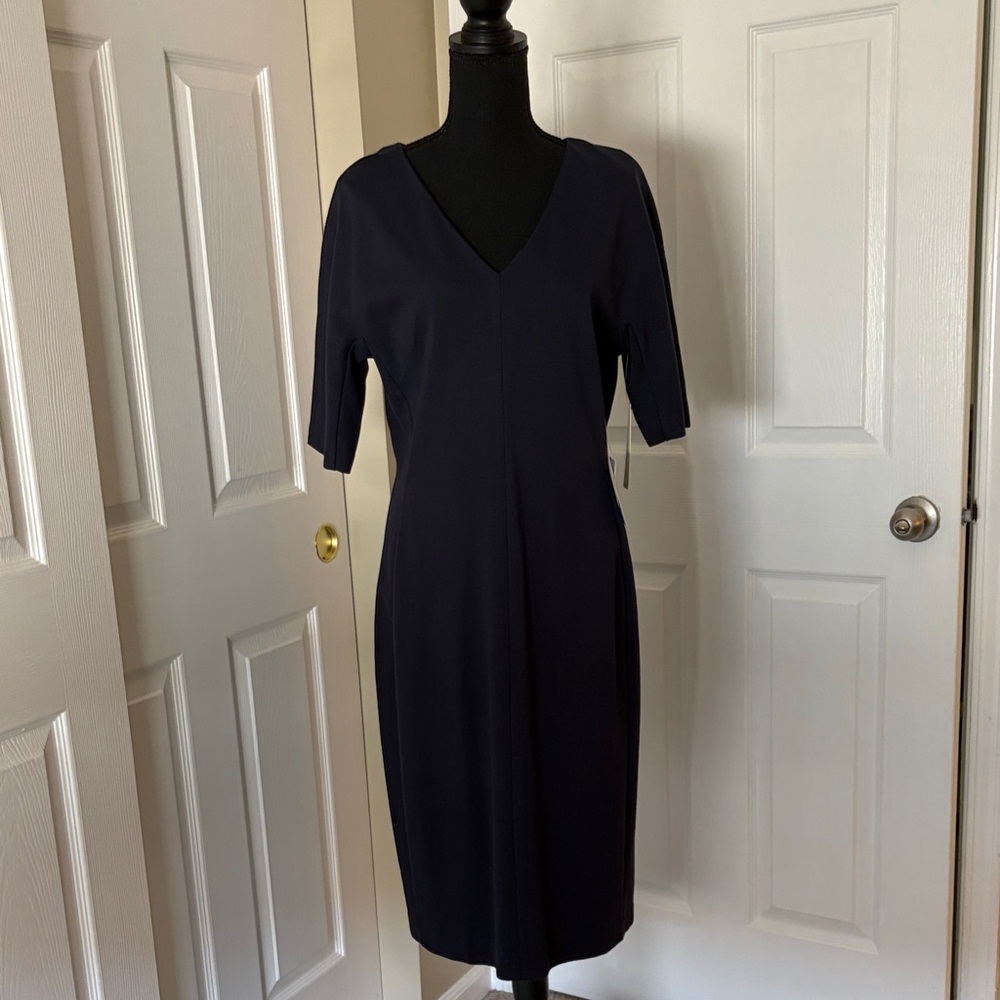 Eliza J Elegant Navy Blue Women's Dress